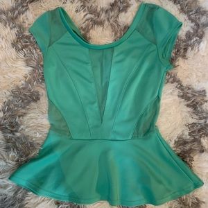 Guess Light Teal Shirt